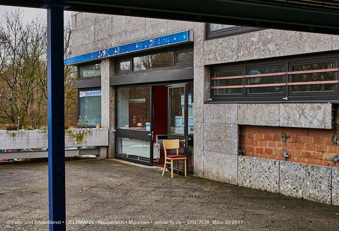 21.03.2017 - Abrissbaustelle Quiddezentrum in Neuperlach